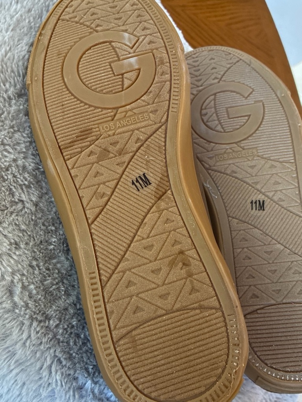GBG Los Angeles Brown Low-Top Sneakers with Gum Sole - Picture 6 of 7